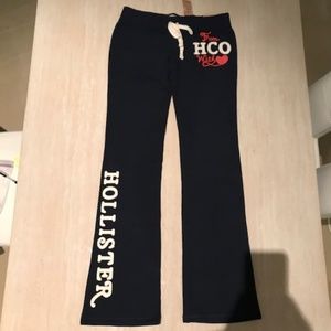 NWT Hollister Logo Bootcut Awesome Butt Sweatpants